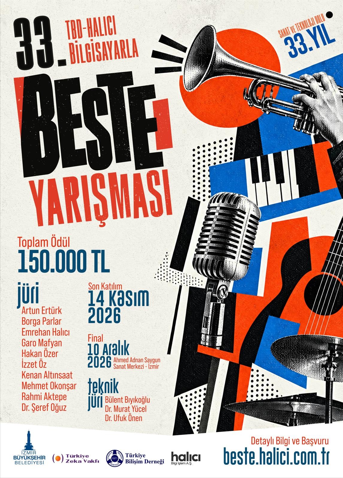 33.TBD-Halıcı Bilgisayarla Beste Yarışması