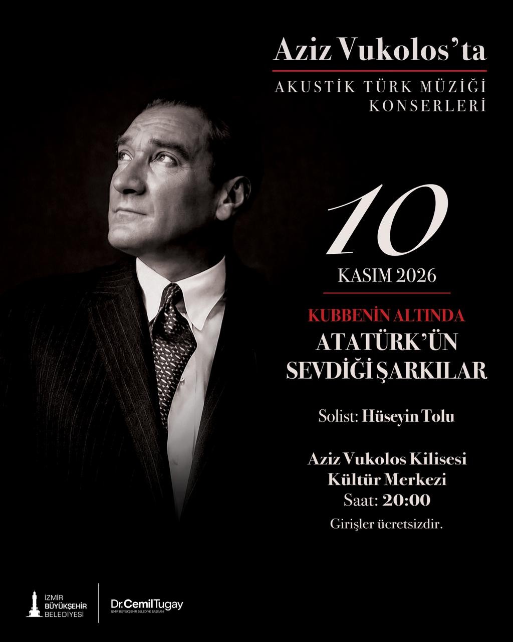 Aziz Vukolos'ta Akustik Türk Müziği Konserleri